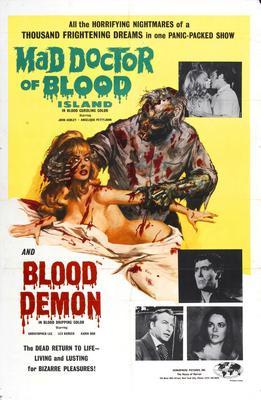 Mad Doctor Of Blood Movie Poster T-Shirt A26250