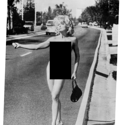 Madonna Hitchhiker Poster 16inx24in