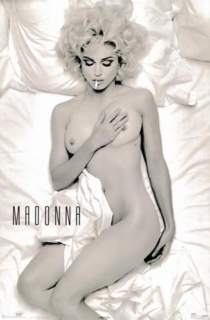 Madonna Poster Metal Print 12"x16"
