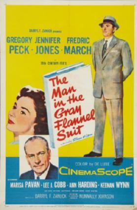 Man In The Gray Flannel Suit Movie Poster T-Shirt A26720
