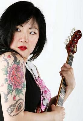Margaret Cho Tattoos Guitar T-Shirt A26830