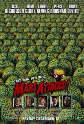 Mars Attacks Poster Print #K5512