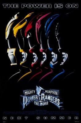 Mighty Morphin Power Rangers Movie Poster T-Shirt A27880