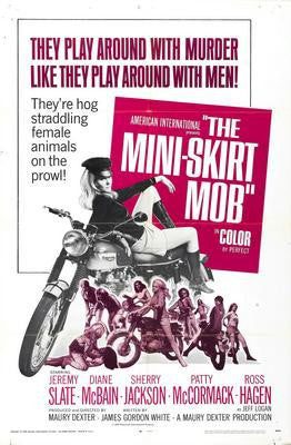 Mini Skirt Mob The Poster Print #K5731