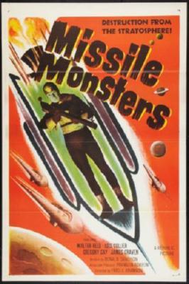 Missile Monsters Movie Poster T-Shirt A28145