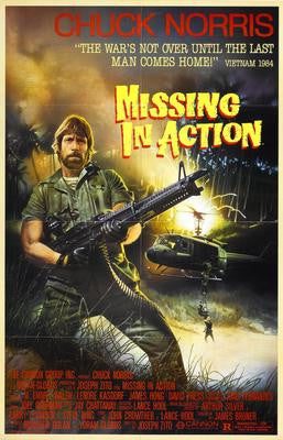 Missing In Action Poster Print #K5754