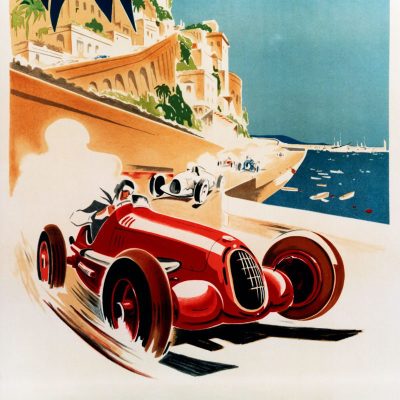 Monaco Grand Prix 1937 French Movie Poster Print 24x36 #O172401