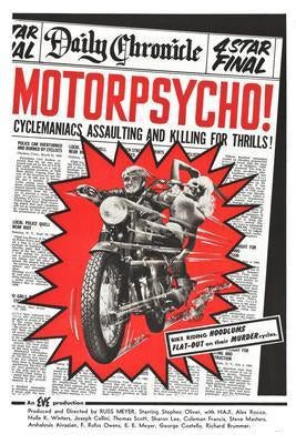 Motorpsycho Movie Poster T-Shirt A28730