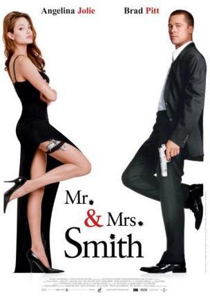 Mr And Mrs Smith Movie Poster T-Shirt A28755