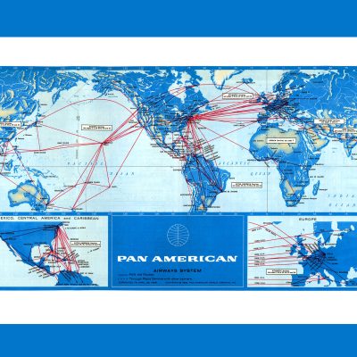 pan american airllines mouse pad