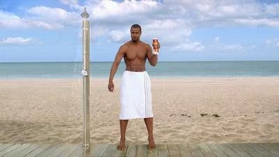 Isaiah Mustafa Old Spice Towel, Beach Sexy Puzzle Jigsaw Puzzle Choose a Size