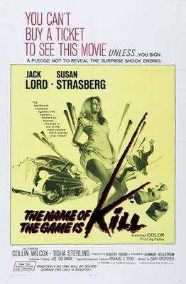 Name Of The Game Is Kill Movie Poster T-Shirt A29115