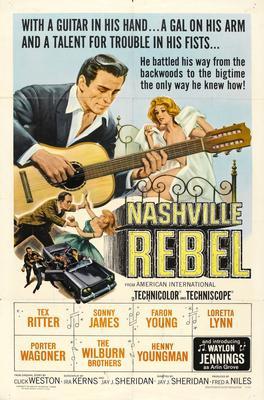 Nashville Rebel Movie Poster T-Shirt A29145