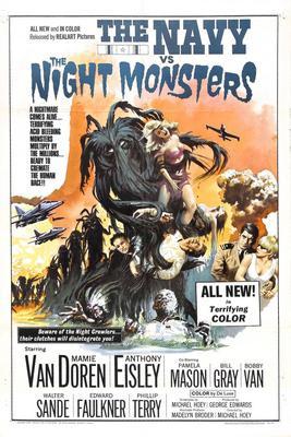 Navy Vs The Night Monsters Movie Poster T-Shirt A29240