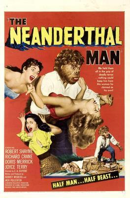 Neanderthal Man The Movie Poster T-Shirt A29290