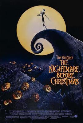 Nightmare Before Christmas Movie Poster T-Shirt A29690
