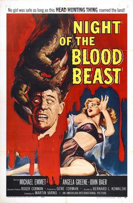 Night Of Blood Beast Movie Poster T-Shirt A29735