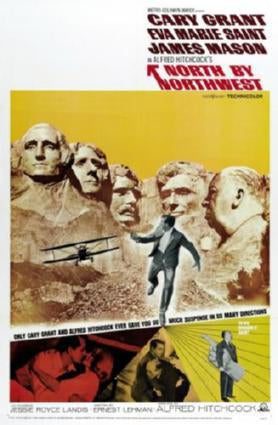 North By Northwest Movie Poster T-Shirt A30070
