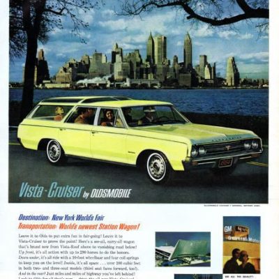 Oldsmobile Ad 1964 Mouse Pad Mousepad