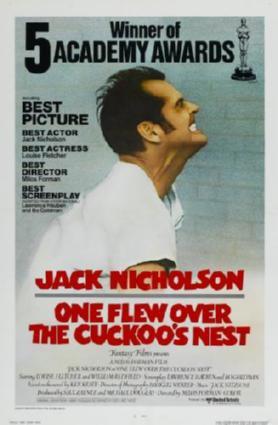 One Flew Over The Cuckoos Nest Movie Poster T-Shirt A30660