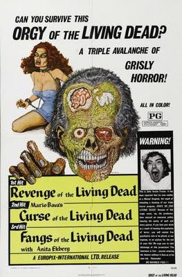 Orgy Of The Living Dead Puzzle Jigsaw Puzzle Choose a Size