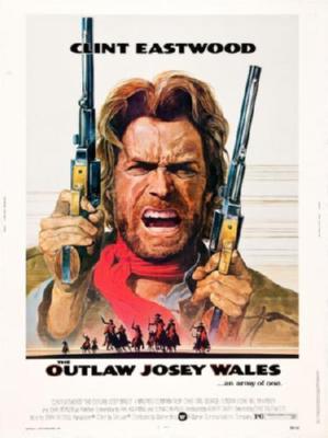 Outlaw Josey Wales The Movie Poster T-Shirt A30945