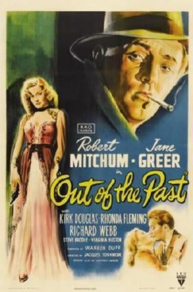 Out Of The Past Movie Poster T-Shirt A30975