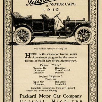 Packard Ad Mouse Pad Mousepad