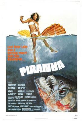 Piranha Movie Poster T-Shirt A32890
