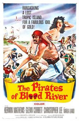 Pirates Of Blood River Movie Poster T-Shirt A32905