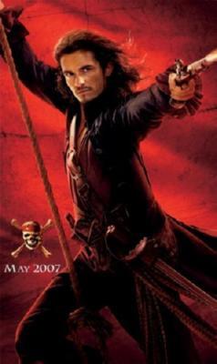 Pirates Of The Caribbean Orlando Bloom T-Shirt TShirt A33691