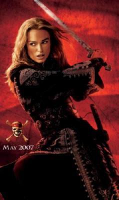 Pirates Of The Caribbean Keira Knightley T-Shirt TShirt A33696