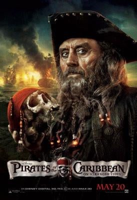 Pirates Of The Caribbean On Stranger Tides Movie Poster T-Shirt A33756