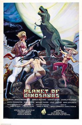 Planet Of Dinosaurs Movie Poster T-Shirt A33100