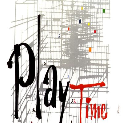 Playtime Movie Poster 24X36 24"X36" #272501 Jacques Tati