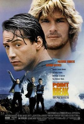 Point Break Movie Poster T-Shirt A33465