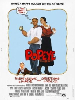 Popeye Movie Poster T-Shirt A33575