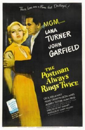 Postman Always Rings Twice Movie Poster T-Shirt A33680