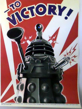 Daleks To Victory 2'X3' Puzzle Jigsaw Puzzle Choose a Size