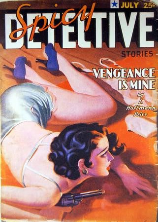 Pulp Fiction Novel Exploitation Art Puzzle Jigsaw Puzzle Choose a Size