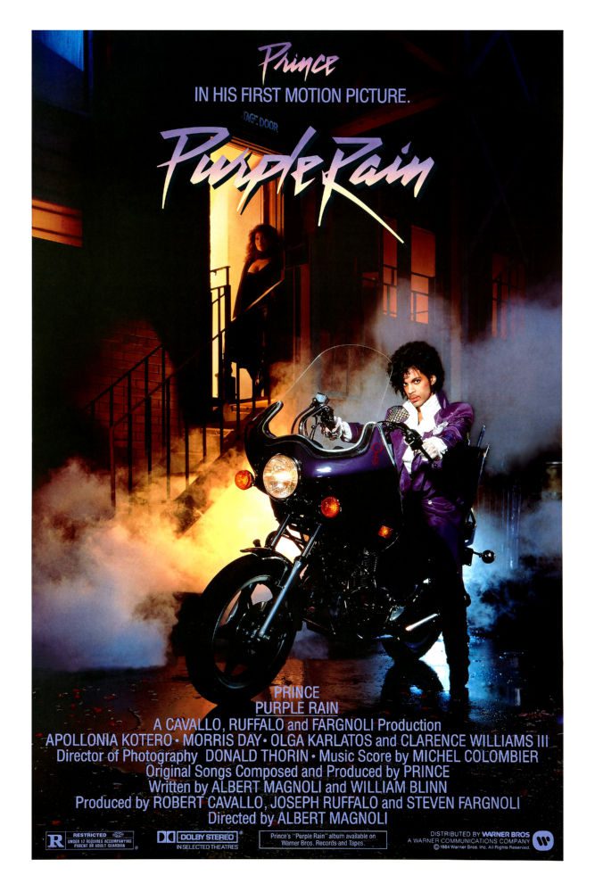 Purple Rain Movie Poster B507 27x40