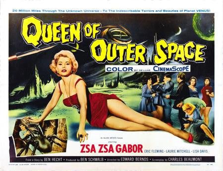 Queen Of Outer Space Poster Print #K6785