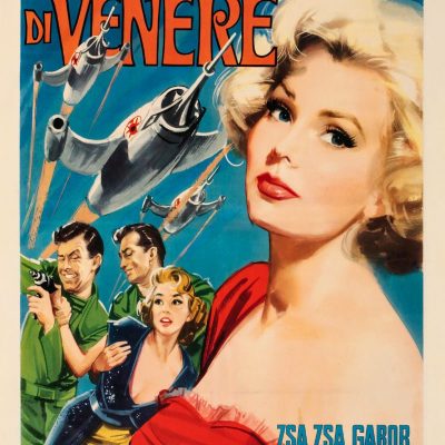The Queen Of Outer Space French Movie Poster Print 24x36 #O292401
