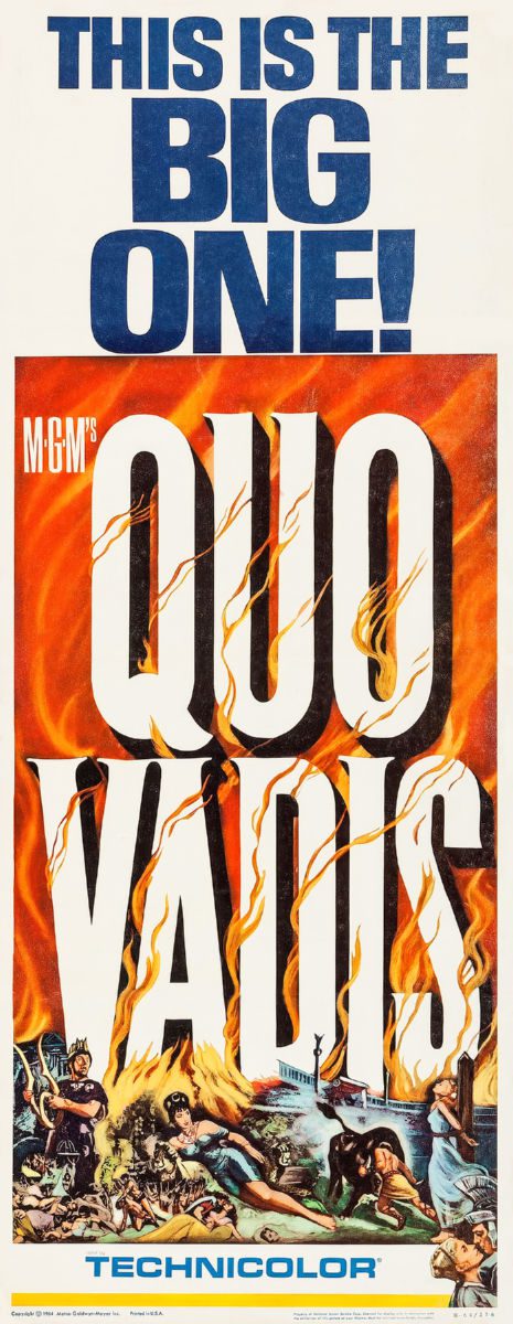 Quo Vadis 14X36 Movie Poster Print 24x36 #O192401