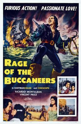 Rage Of The Buccaneers Movie Poster T-Shirt A35096