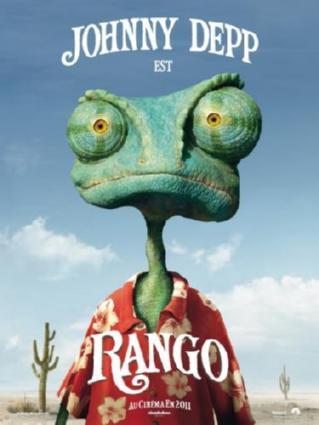 Rango Movie Poster T-Shirt A35191