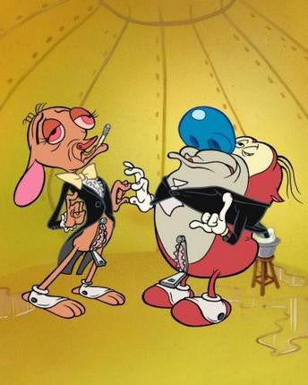 Ren And Stimpy Puzzle Jigsaw Puzzle Choose a Size