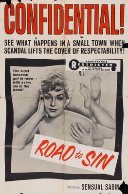 Road To Sin Movie Poster T-Shirt A36196