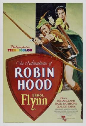 Robin Hood Movie Poster T-Shirt A36256