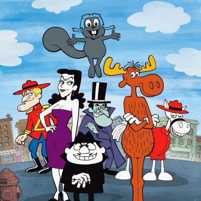Rocky And Bukwinkle Poster 24X36 24"X36" #272501